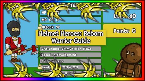 helmet heroes reborn wiki|Leveling up guide .